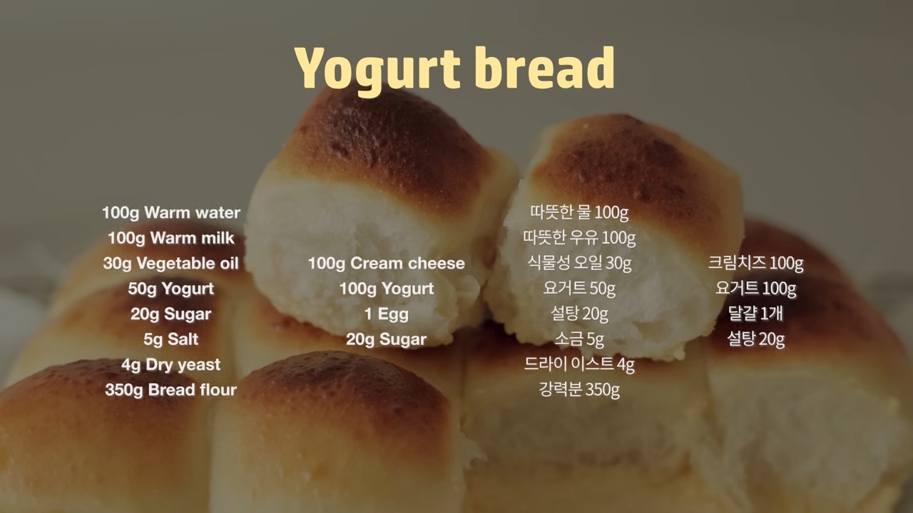 Soft Yogurt bread Recipe
