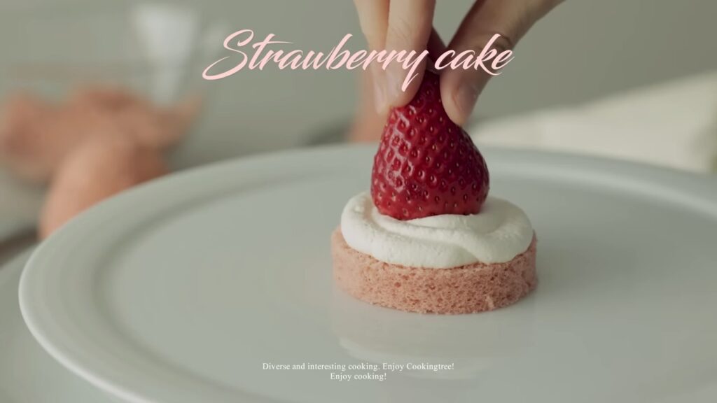 Strawberry Cake Recipe Cooking tree