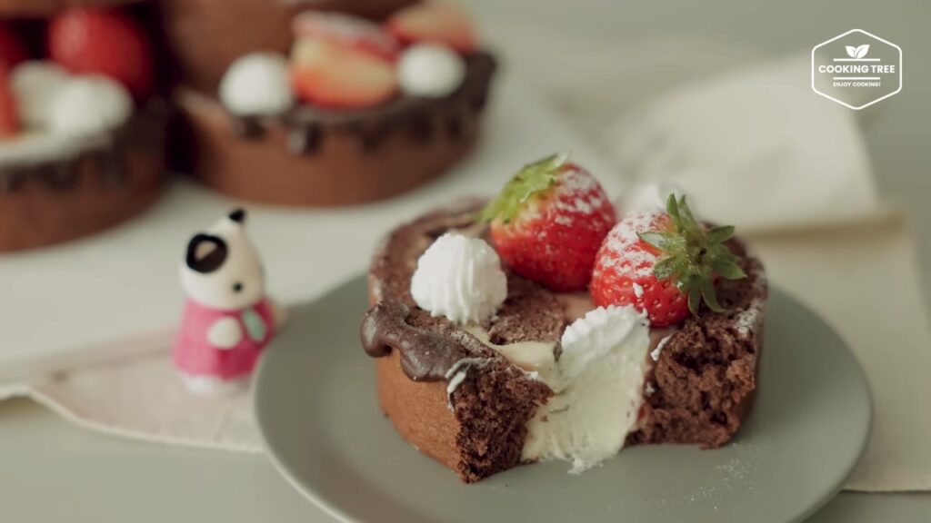 Strawberry Chocolate Roll Cake Recipe Cooking tree