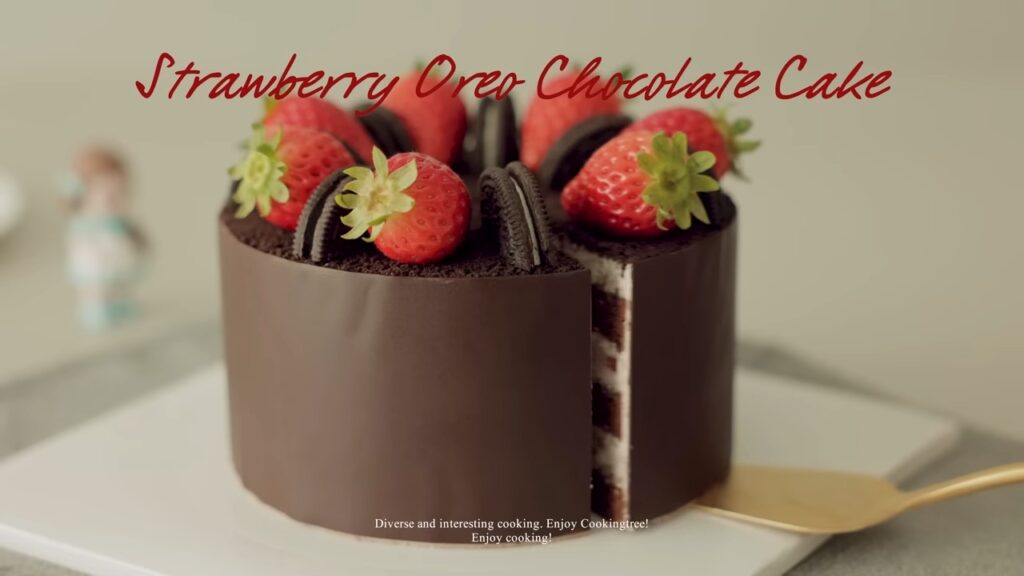 Strawberry Oreo Chocolate Cake Recipe Cooking tree