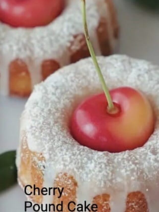 Cherry Pound Cake Recipe Cooking Tree