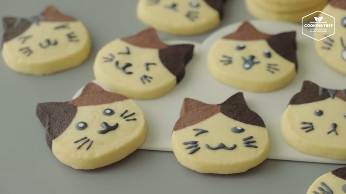Cat Icebox Cookies Recipe Cooking tree Cat Icebox Cookies Recipe Cooking tree
