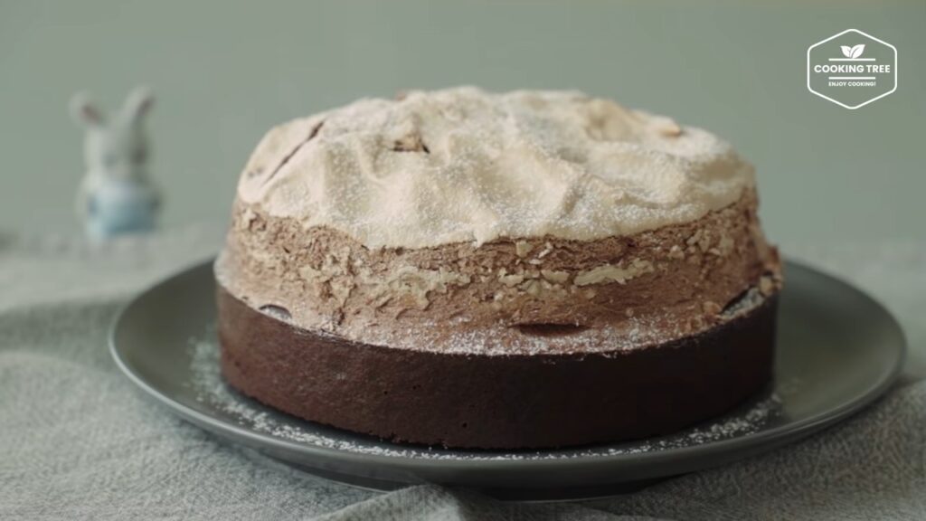 Chocolate Meringue Cake Recipe Cooking tree