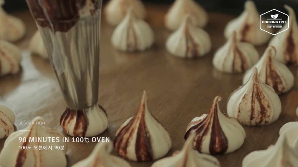 Chocolate Meringue Cookies Recipe Cooking tree