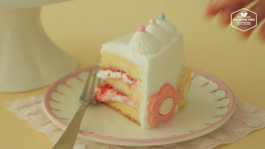 Flower cookie cake Recipe Cooking tree