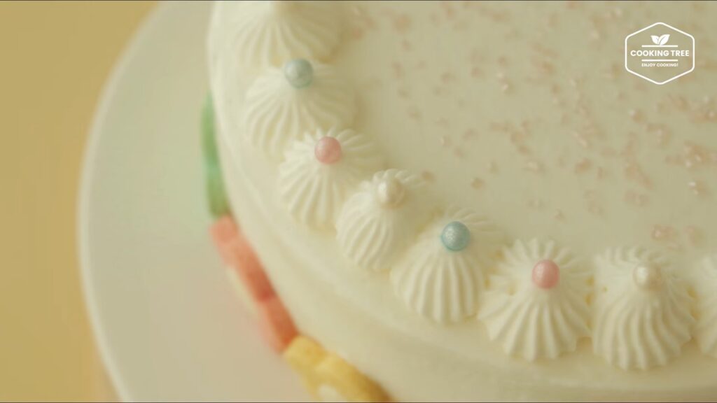 Flower cookie cake Recipe Cooking tree