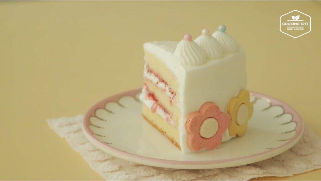 Flower cookie cake Recipe Cooking tree