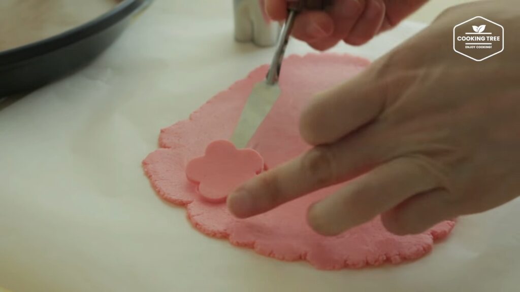 Flower cookie cake Recipe Cooking tree