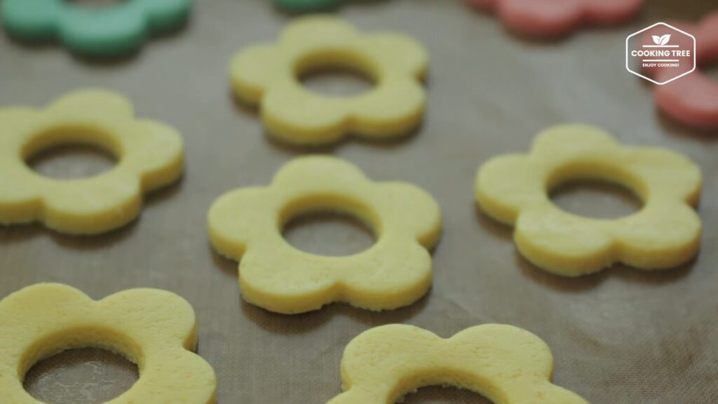 Flower cookie cake Recipe Cooking tree