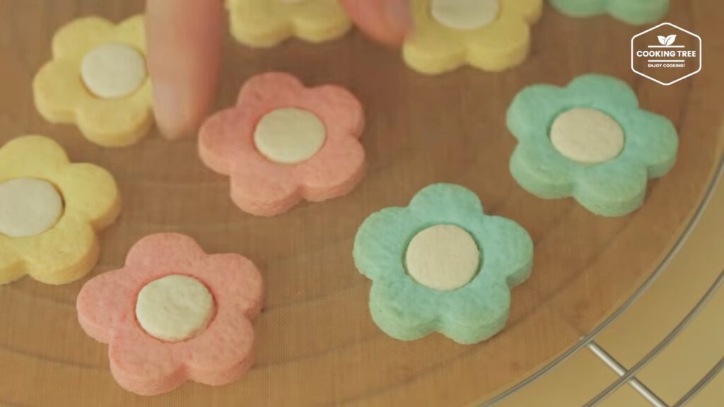 Flower cookie cake Recipe Cooking tree