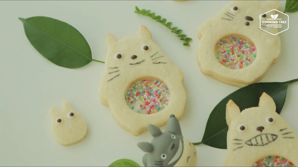Totoro candy cookies Recipe Cooking tree