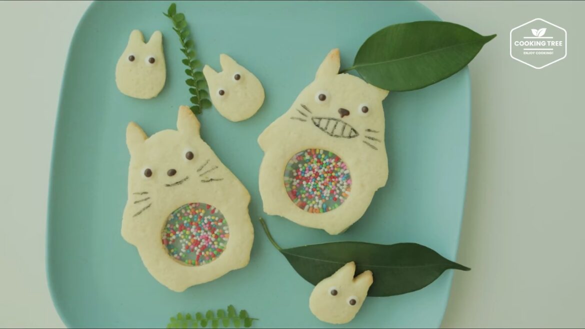 Totoro candy cookies Recipe Cooking tree