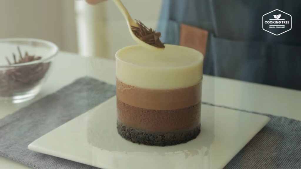 Triple Chocolate Mousse Cake Recipe Cooking tree