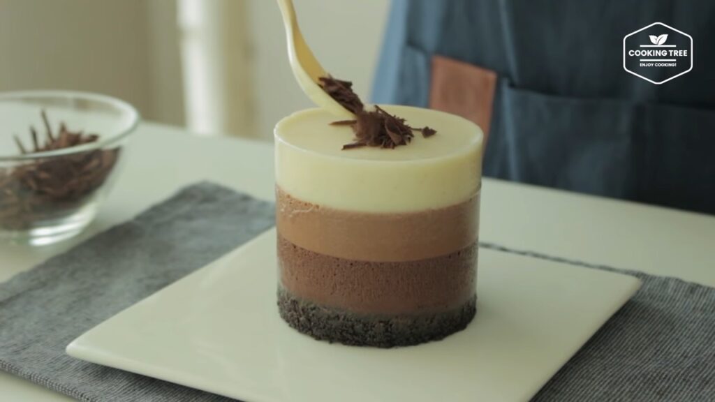 Triple Chocolate Mousse Cake Recipe Cooking tree