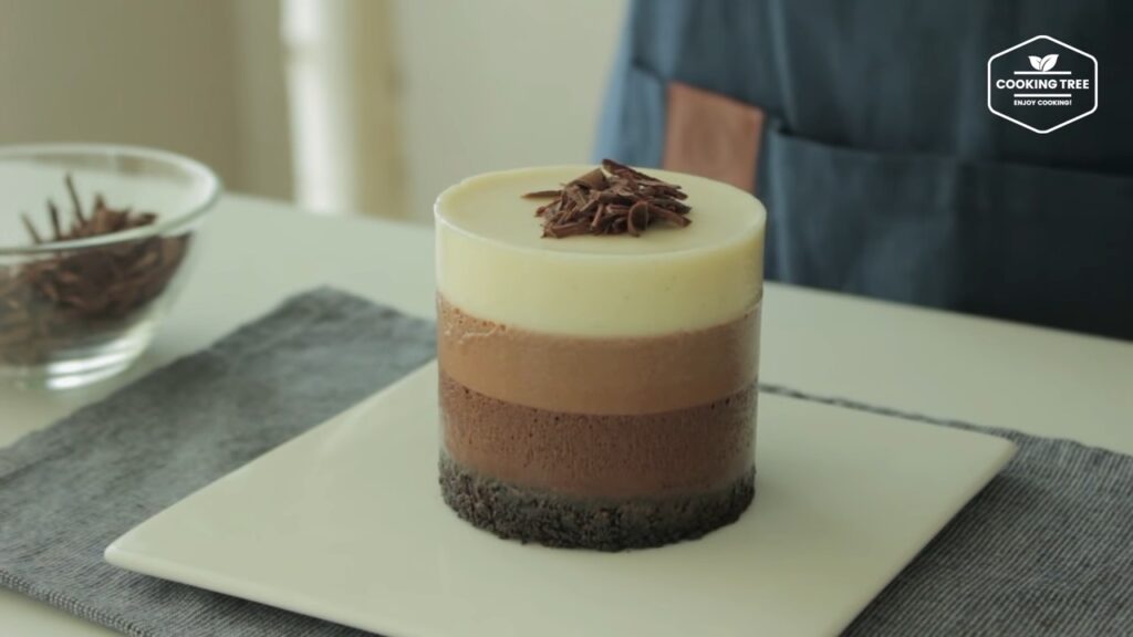 Triple Chocolate Mousse Cake Recipe Cooking tree