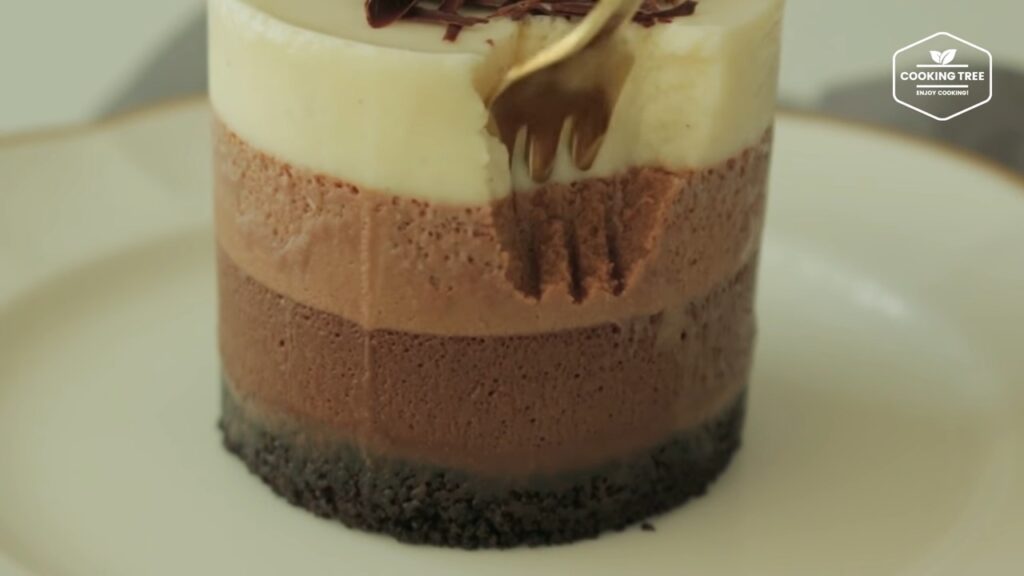 Triple Chocolate Mousse Cake Recipe Cooking tree