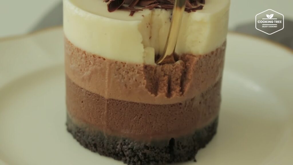 Triple Chocolate Mousse Cake Recipe Cooking tree