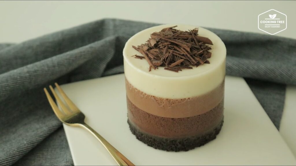 Triple Chocolate Mousse Cake Recipe Cooking tree