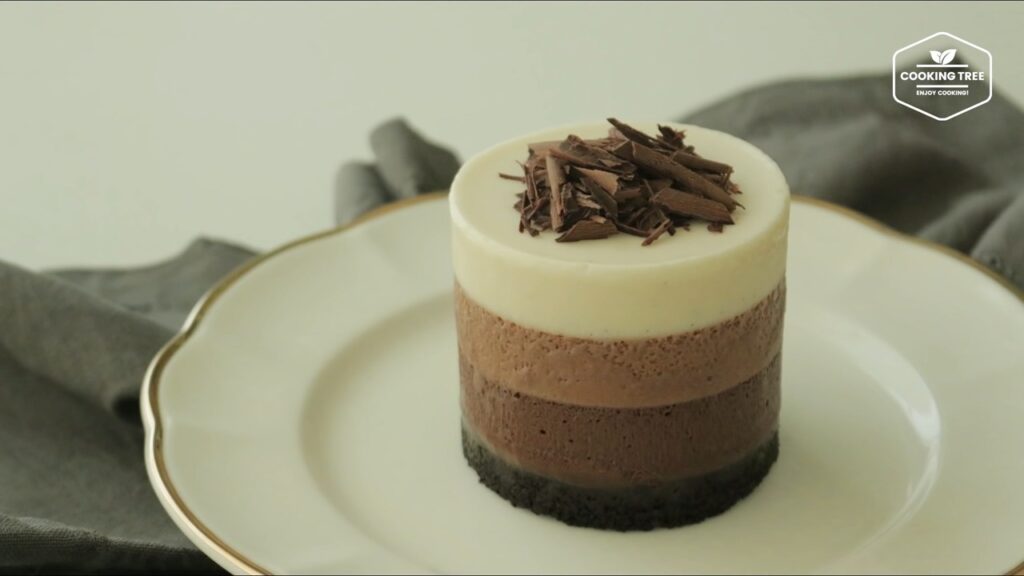 Triple Chocolate Mousse Cake Recipe Cooking tree