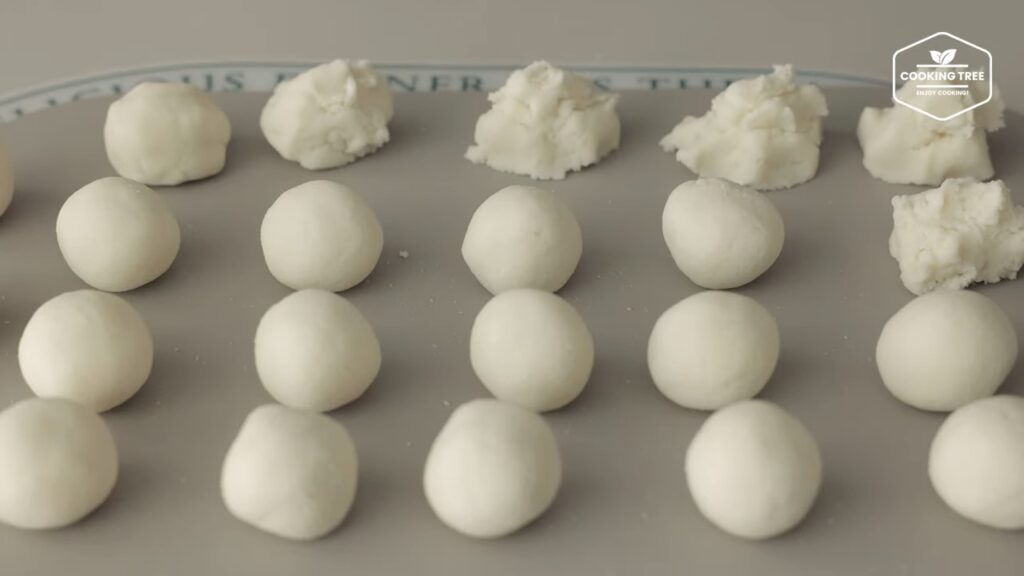 Rezept für Kartoffelklebreisbällchen (Dango). 21 크림에 퐁당 쫄깃쫄깃 감자 찹쌀볼 당고 만들기 Potato Glutinous Rice Ball Dango Recipe Cooking tree screenshot