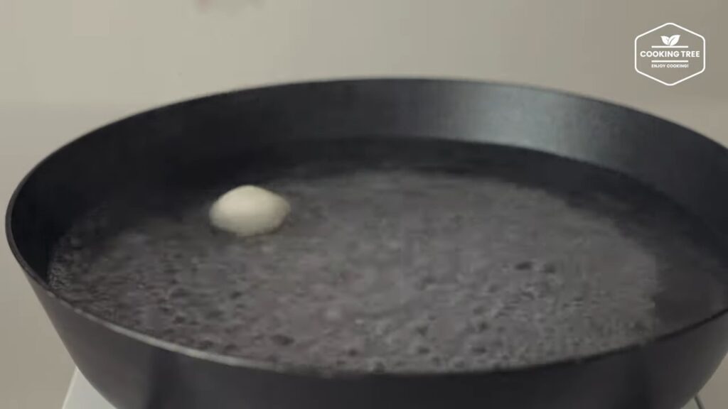 Rezept für Kartoffelklebreisbällchen (Dango). 23 크림에 퐁당 쫄깃쫄깃 감자 찹쌀볼 당고 만들기 Potato Glutinous Rice Ball Dango Recipe Cooking tree screenshot