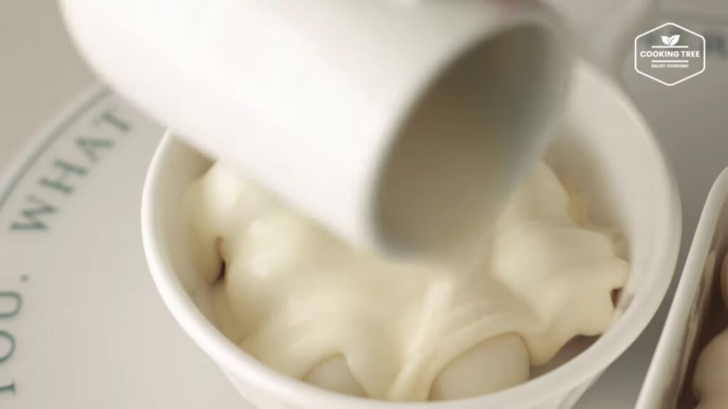 Rezept für Kartoffelklebreisbällchen (Dango). 45 크림에 퐁당 쫄깃쫄깃 감자 찹쌀볼 당고 만들기 Potato Glutinous Rice Ball Dango Recipe Cooking tree screenshot