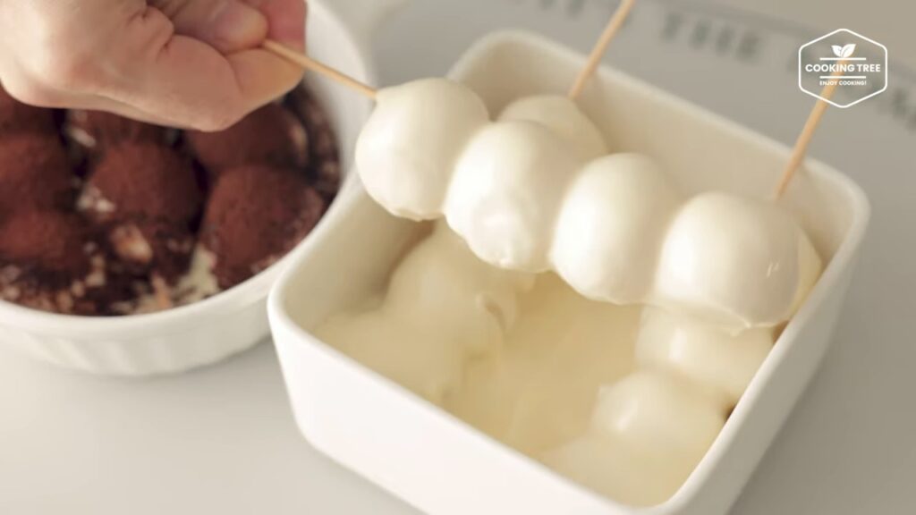 Rezept für Kartoffelklebreisbällchen (Dango). 54 크림에 퐁당 쫄깃쫄깃 감자 찹쌀볼 당고 만들기 Potato Glutinous Rice Ball Dango Recipe Cooking tree screenshot