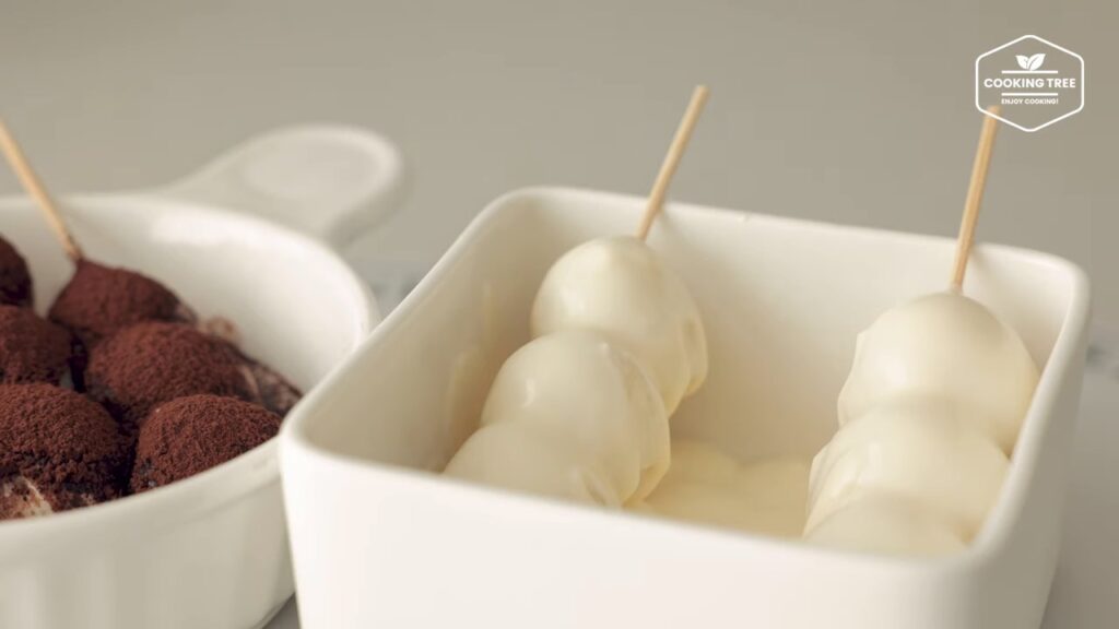 Rezept für Kartoffelklebreisbällchen (Dango). 55 크림에 퐁당 쫄깃쫄깃 감자 찹쌀볼 당고 만들기 Potato Glutinous Rice Ball Dango Recipe Cooking tree screenshot