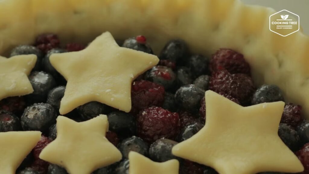 Blueberry Raspberry Pie Recipe Cooking tree