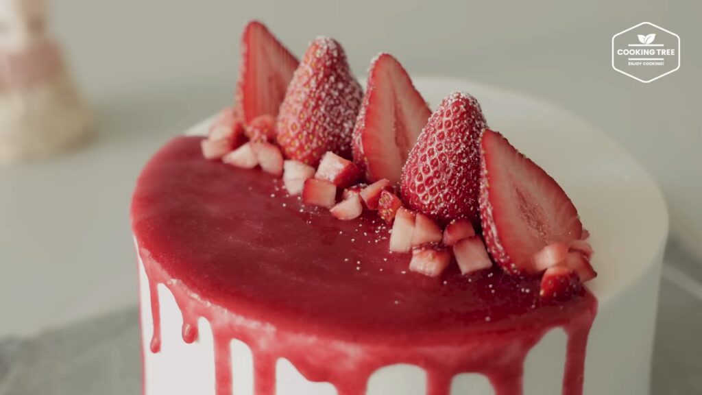 Mascarpone cream Strawberry Cake Recipe Cooking tree