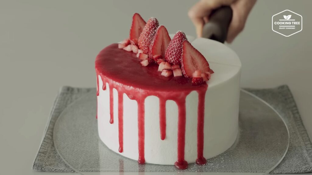 Mascarpone cream Strawberry Cake Recipe Cooking tree