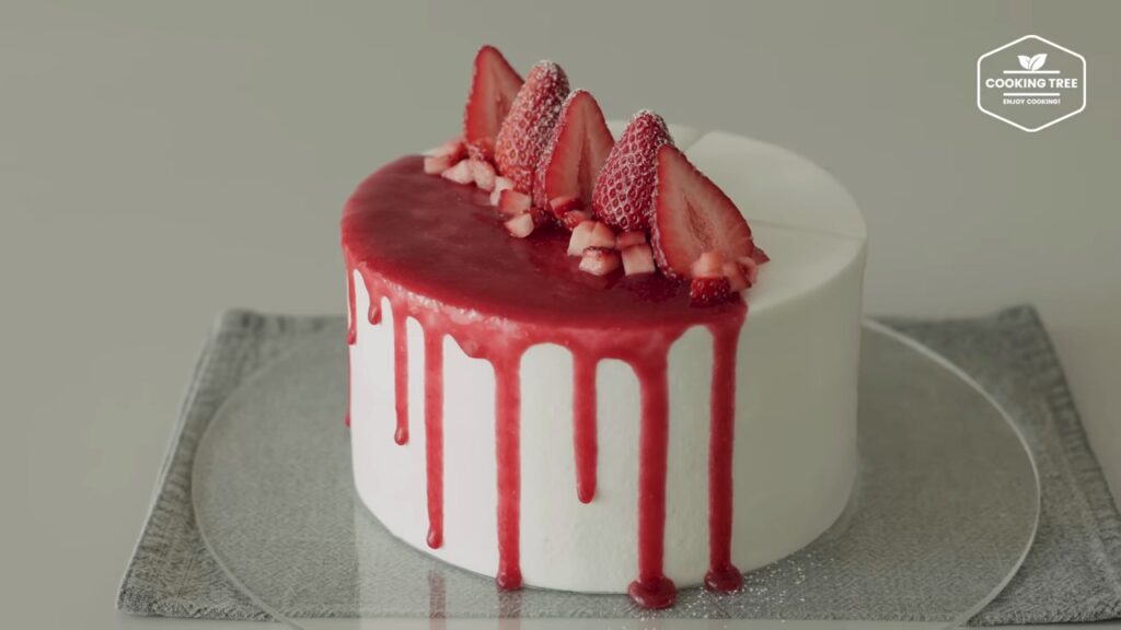 Mascarpone cream Strawberry Cake Recipe Cooking tree