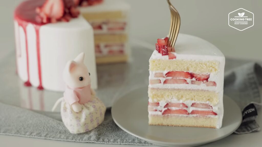 Mascarpone cream Strawberry Cake Recipe Cooking tree