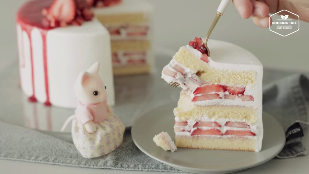 Mascarpone cream Strawberry Cake Recipe Cooking tree