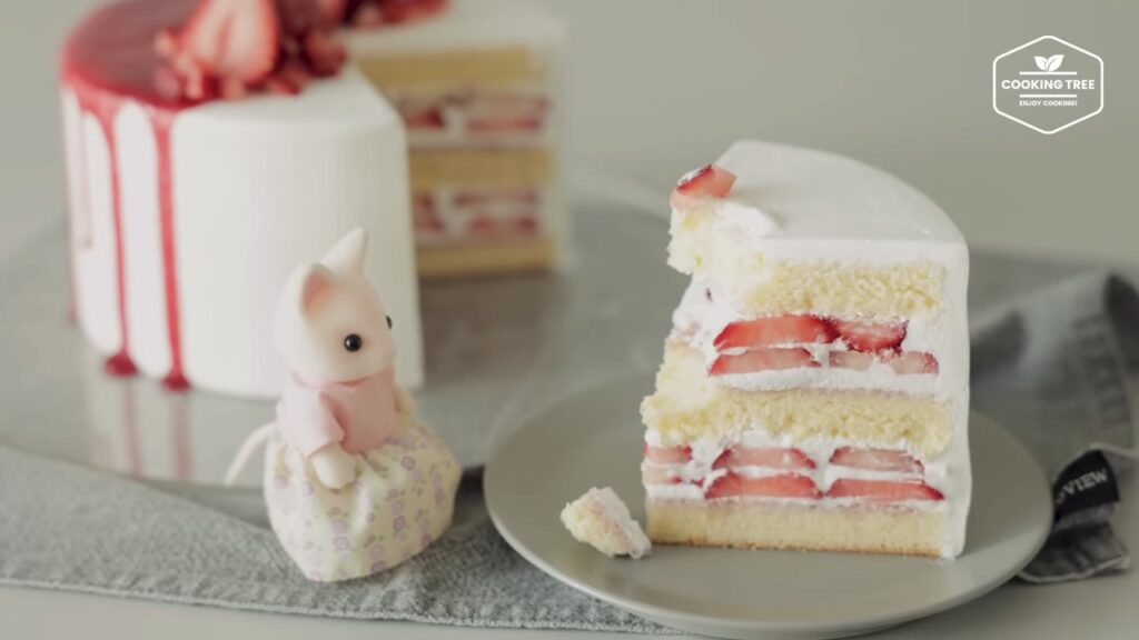 Mascarpone cream Strawberry Cake Recipe Cooking tree