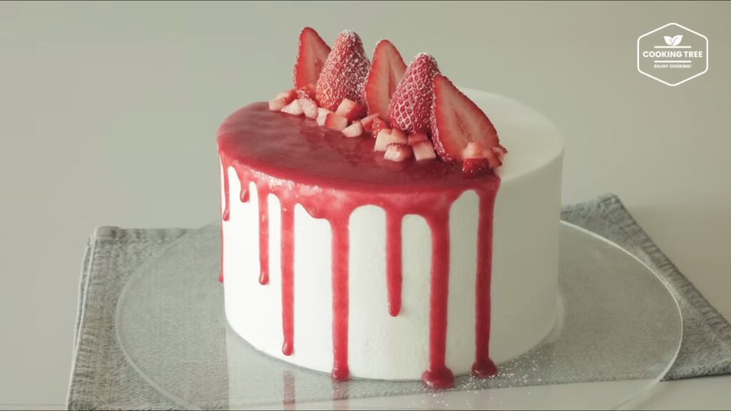 Mascarpone cream Strawberry Cake Recipe Cooking tree