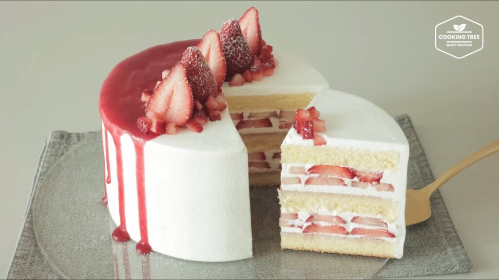 Mascarpone cream Strawberry Cake Recipe Cooking tree