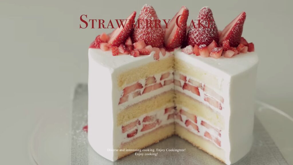 Mascarpone cream Strawberry Cake Recipe Cooking tree