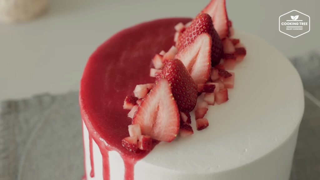 Mascarpone cream Strawberry Cake Recipe Cooking tree