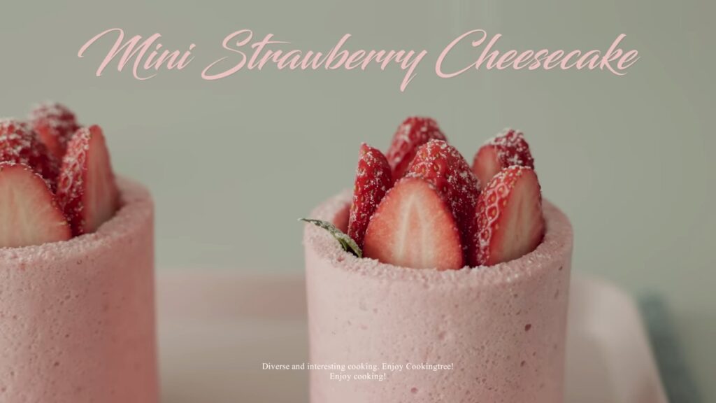 Mini Strawberry Cheesecake Recipe Cooking tree