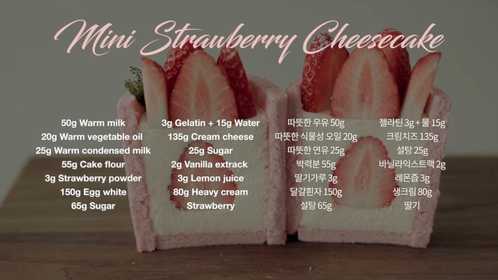 Mini Strawberry Cheesecake Recipe Cooking tree