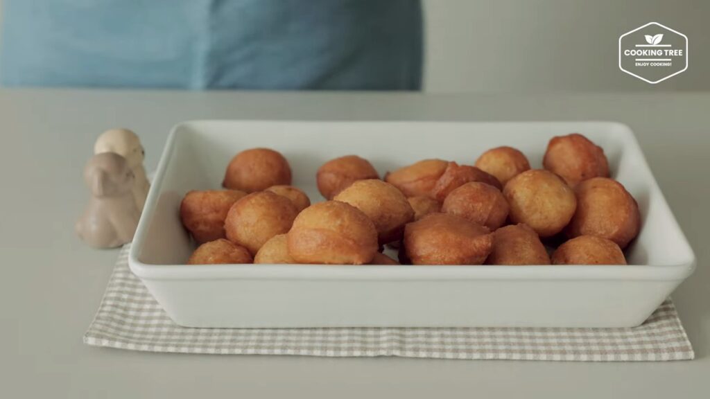 No knead Easy Mini Glazed Donuts Recipe Cooking tree