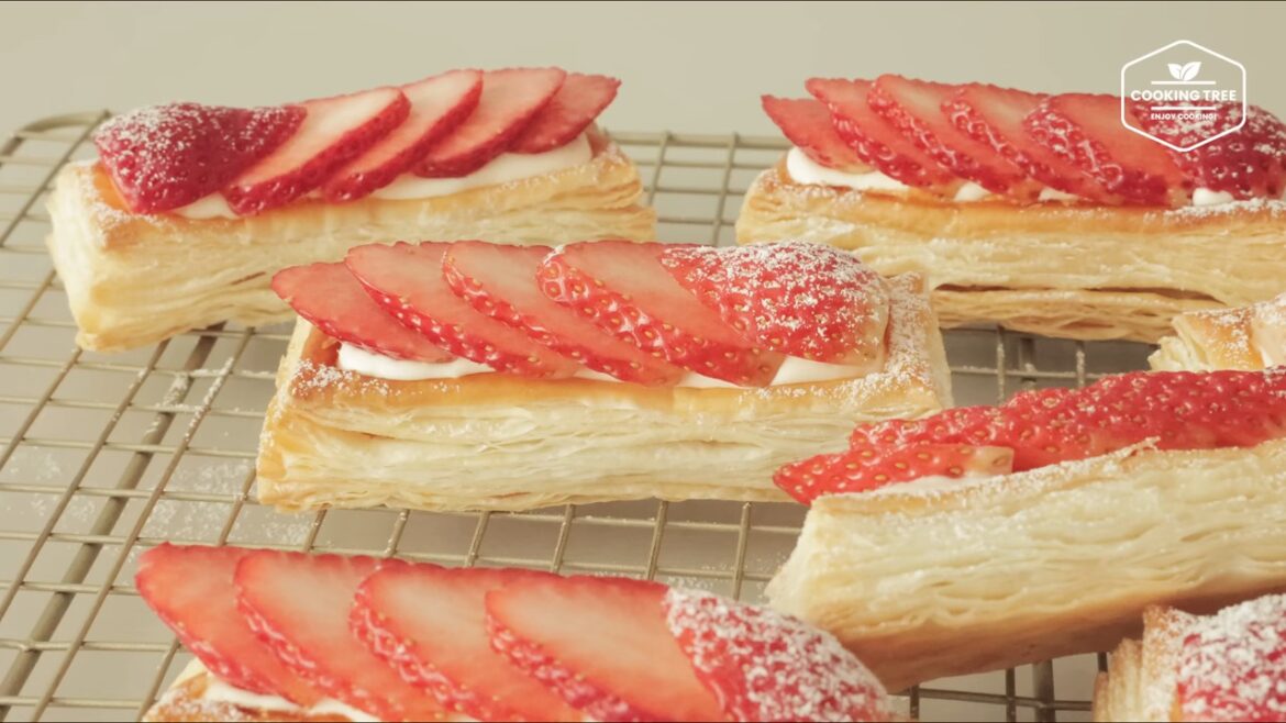 Strawberry Custard Cream Pie Puff Pastry Recipe Cooking tree Strawberry Custard Cream Pie Puff Pastry Recipe Cooking tree