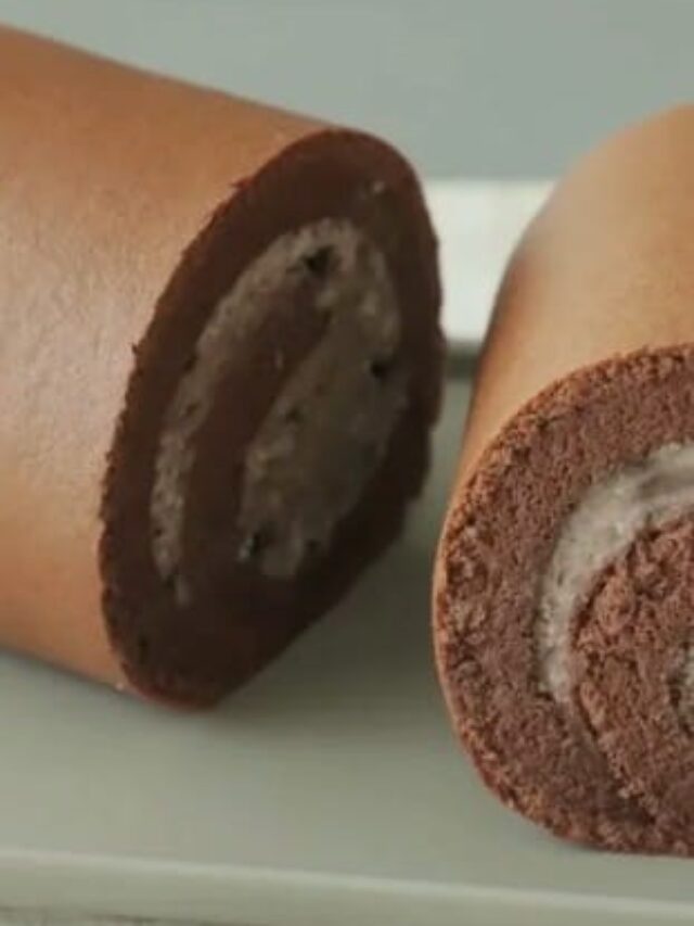 Oreo Chocolate Roll Cake Recipe