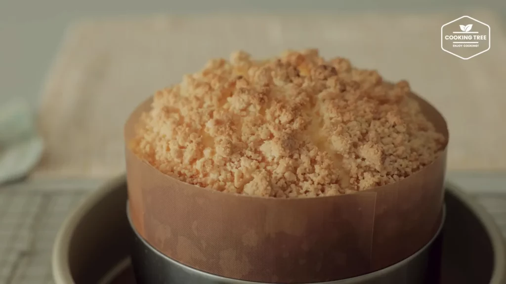 Crumble Souffle Cake Recipe