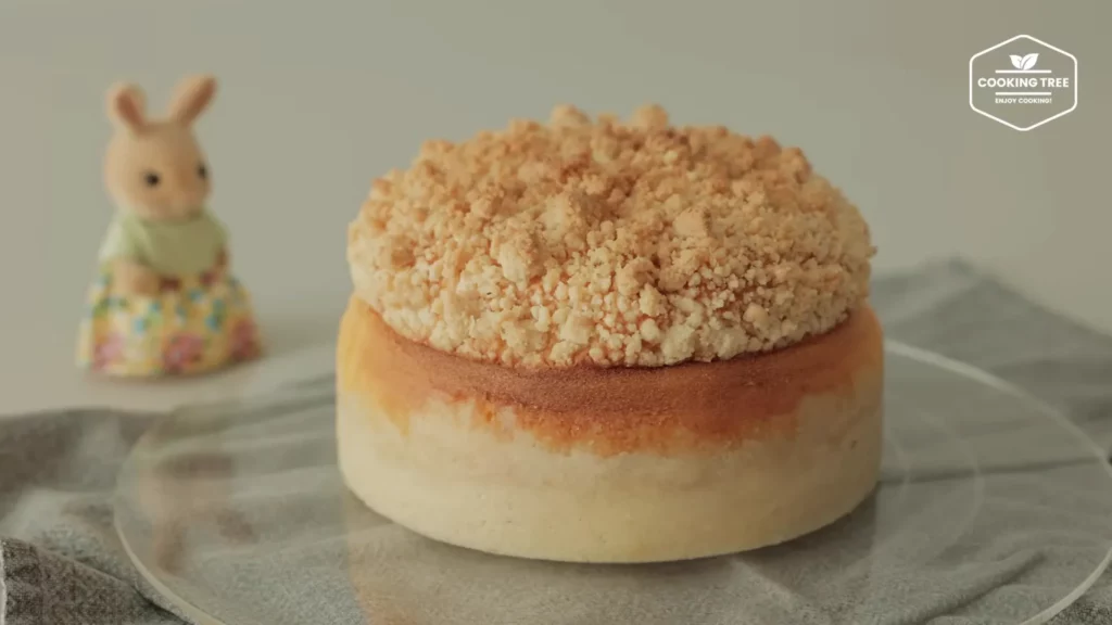 Crumble Souffle Cake Recipe