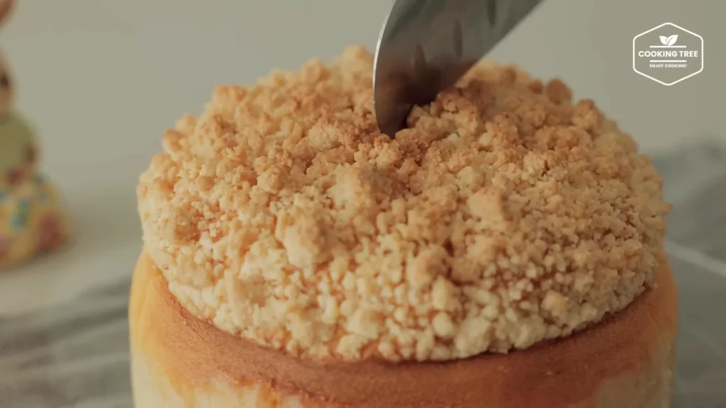 Crumble Souffle Cake Recipe