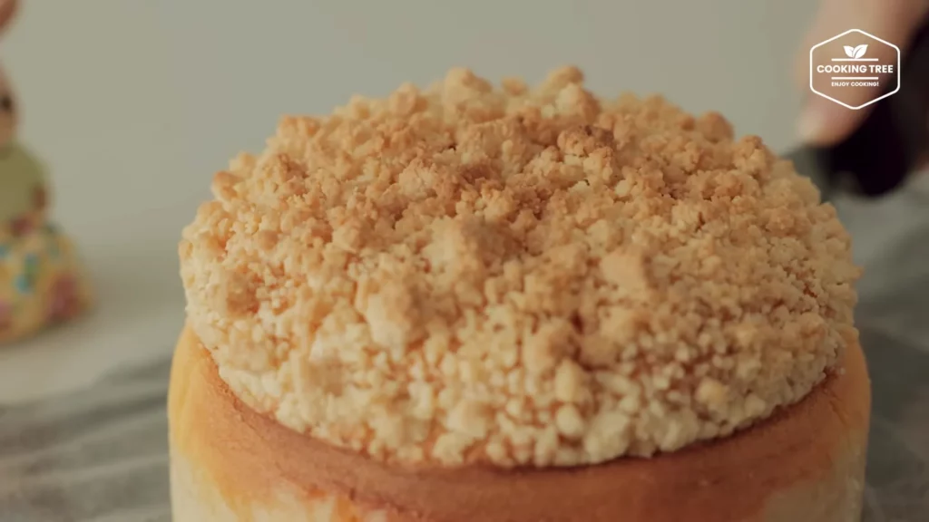Crumble Souffle Cake Recipe