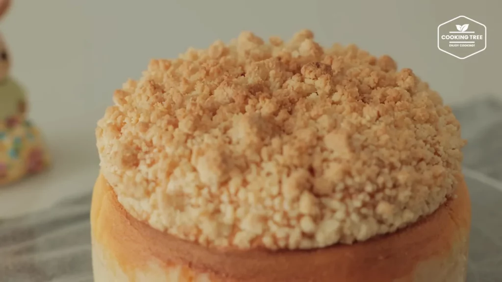 Crumble Souffle Cake Recipe