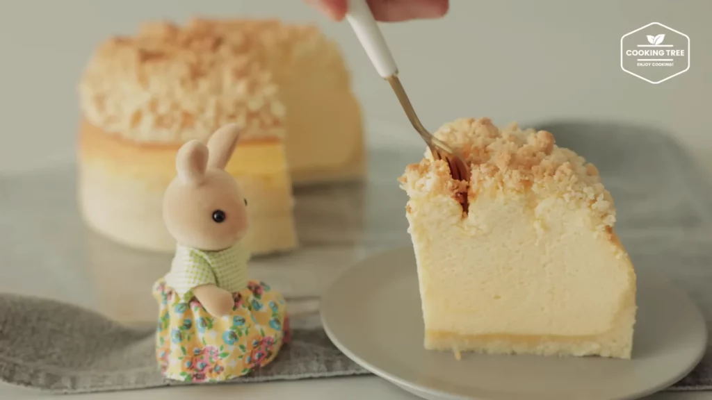 Crumble Souffle Cake Recipe